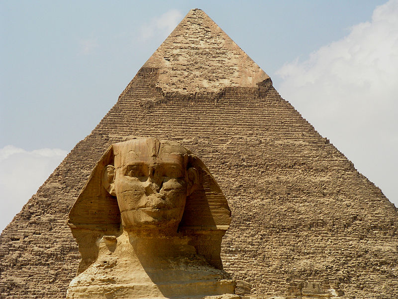 Sphinx vor der Chephren Pyramide (c) Christian Rosenbaum