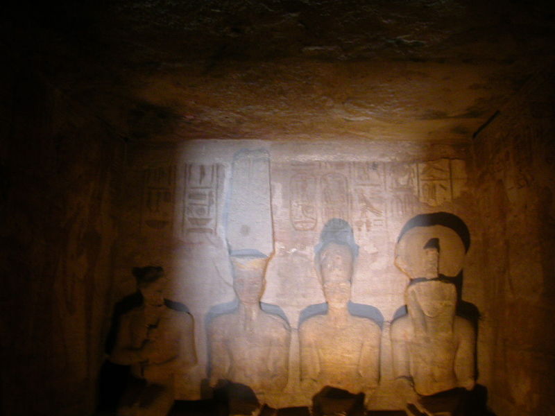 Das Allerheiligste im Inneren von Abu Simbel (c) Man77