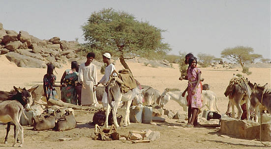 Brunnen in der Sahelzone