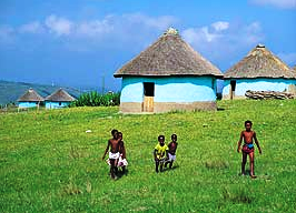 Kinder in einem Xhosa Dorf in Südafrika (c) Iccosa