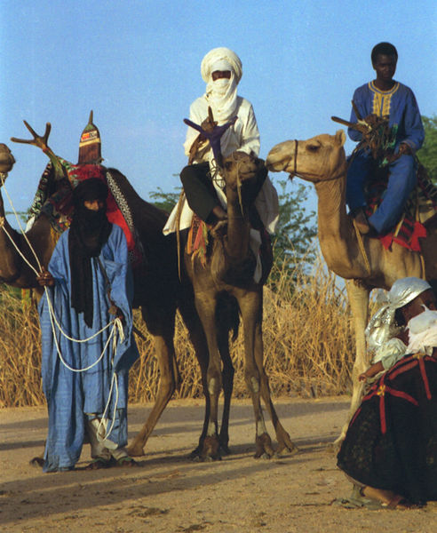 Tuareg beim Wüstenfestival