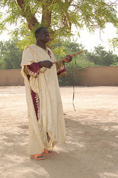 Griot in Niger (c) Roland