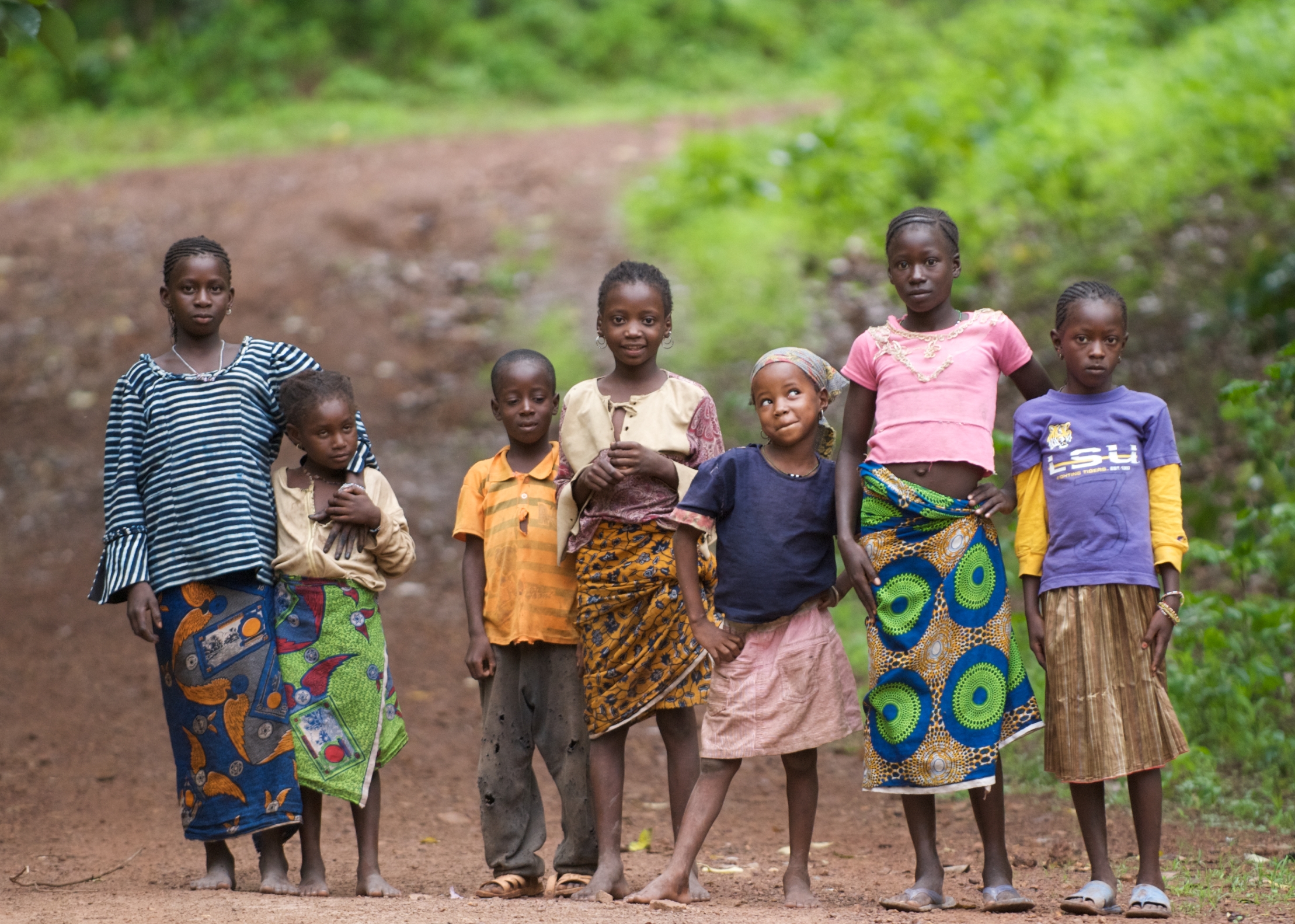 Kinder in Guinea