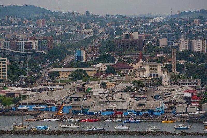 Hafen von Libreville 