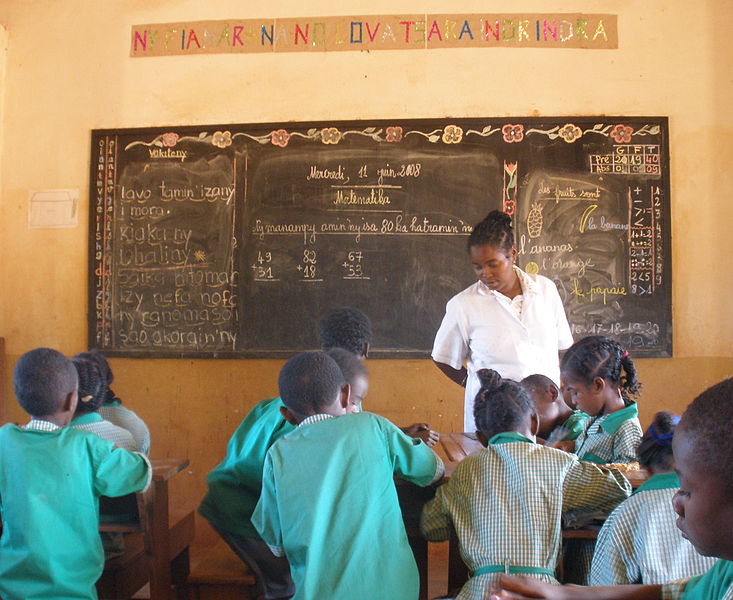Grundschule in Madagaskar (c) Lemurbaby