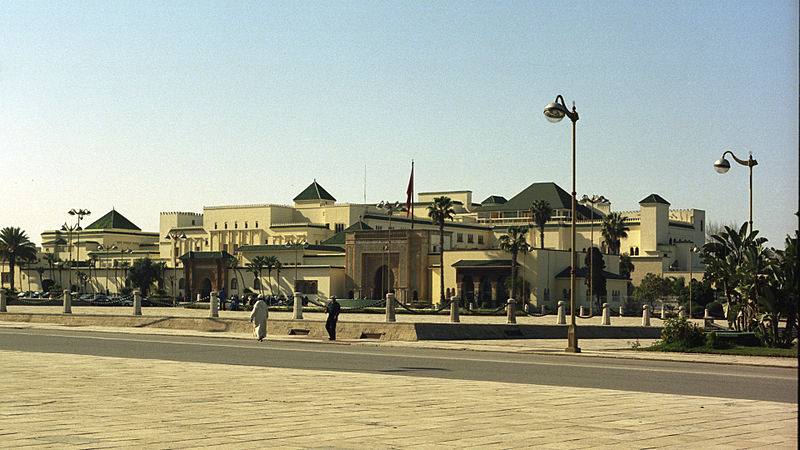 Königspalast in Rabat (c) Jerzy Strelecki