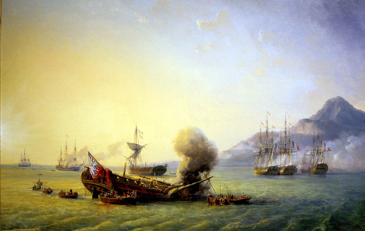 Mauritius Schlacht zwischen Franzosen und Briten 1810  (c) Med-and-one-more