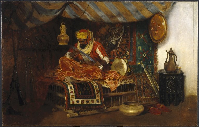 Ein maurischer Krieger von William Merrit Chase (c) Brooklyn Museum