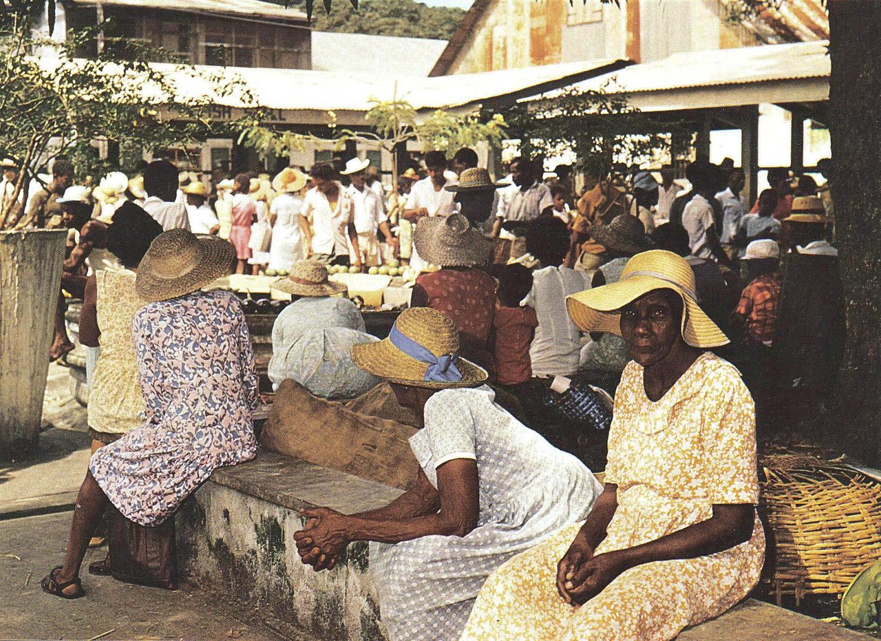 Markt auf den Seychellen (c) Dino Sassi und Marcel Fayon, gemeinfre