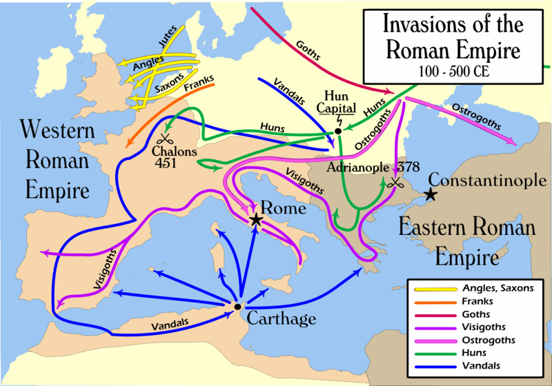 Das Römische Reich und Karthago (c) Map Master